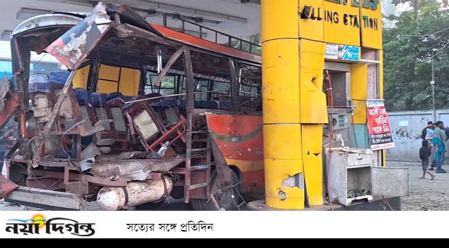 লক্ষ্মীপুর একই ফিলিং স্টেশনে ফের বাসের সিলিন্ডার বিস্ফোরণ, নিহত ১