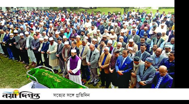 উপদেষ্টা হাসান আরিফকে শ্রদ্ধা ভালোবাসায় শেষ বিদায়