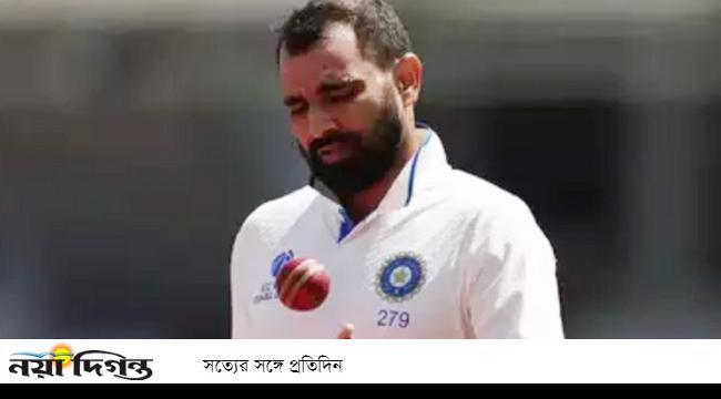 শেষ দুই টেস্ট থেকে ছিটকে গেলেন শামি