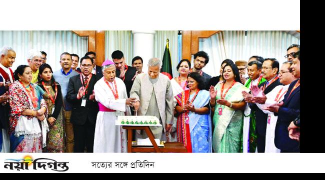 প্রত্যেক ধর্মের শান্তির বাণী নিজের মধ্যে স্থাপন করতে হবে