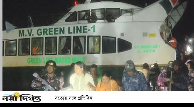 সেন্টমার্টিনে সাগরে বিকল পর্যটকবাহী জাহাজ, পরে উদ্ধার