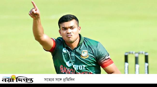 বর্ষসেরা ওয়ানডে দলে টাইগার তাসকিন