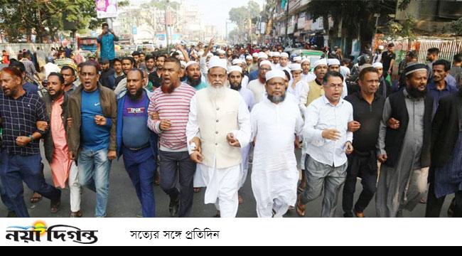 সিলেটে শেখ মুজিবের ম্যুরাল অপসারণে ৩ দিনের আলটিমেটাম