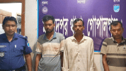 মুকসুদপুরে একাধিক ডাকাতি মামলার ওয়ারেন্টভুক্ত ৩ আসামি গ্রেফতার