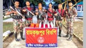কুষ্টিয়া সীমান্তে বিপুল পরিমাণ মাদক ও চোরাই মালামাল জব্দ