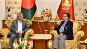 রাষ্ট্রপতির সাথে জাতীয় বিশ্ববিদ্যালয়ের ভিসির সাক্ষাৎ