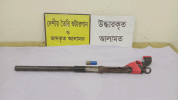 শ্রীনগরে তাজা কার্তুজসহ দেশীয় শটগান উদ্ধার