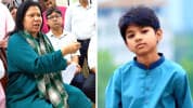অপ্রতীমকে অপরাধের সাথে জড়ানোর চেষ্টা হচ্ছে : মা নাহিদা