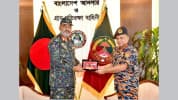আনসার-ভিডিপি মহাপরিচালকের সাথে ফায়ার সার্ভিস ও সিভিল ডিফেন্স এর ডিজির সাক্ষাৎ