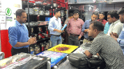 নগরকান্দায় রাত ৮টার পরে দোকান খোলা, ৭ ব্যবসায়ীকে জরিমানা
