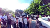 ঢাকা-ভাঙ্গা এক্সপ্রেসওয়েতে দাঁড়িয়ে থাকা বাসে অপর বাসের ধাক্কা, নিহত ৩