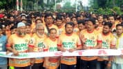 রাজশাহীতে ১২০০ রানারের অংশগ্রহণে ‘রান ফর সিল্ক সিটি’