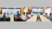 মির্জাগঞ্জে দুঃস্থ ও অসহায় মানুষের মাঝে অনুদানের চেক বিতরণ