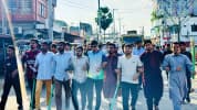শ্রীপুরে ছাত্রদলের হামলার প্রতিবাদে শিবিরের বিক্ষোভ মিছিল