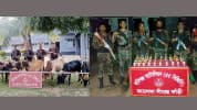 হবিগঞ্জে বিজিবির অভিযানে ভারতীয় মদ ও গরু জব্দ