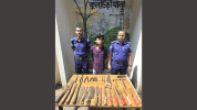 কুলাউড়ায় ডাকাতির প্রস্তুতিকালে অস্ত্রসহ আটক ১
