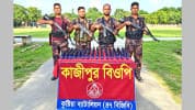 গাংনীতে পৃথক অভিযানে বিপুল পরিমাণ ভারতীয় মাদকদ্রব্য ও চোরাচালান পণ্য জব্দ