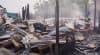 বান্দরবানে আগুনে ১৩ দোকান ও বসতঘর পুড়ে ছাই