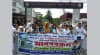 মাদারীপুর বালিকা উচ্চ বিদ্যালয়ের জমি দখলের প্রতিবাদে শিক্ষার্থীদের মানববন্ধন