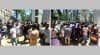 সাংবাদিকের ওপর হামলার প্রতিবাদে কুষ্টিয়া আদালত প্রাঙ্গণে বিক্ষোভ