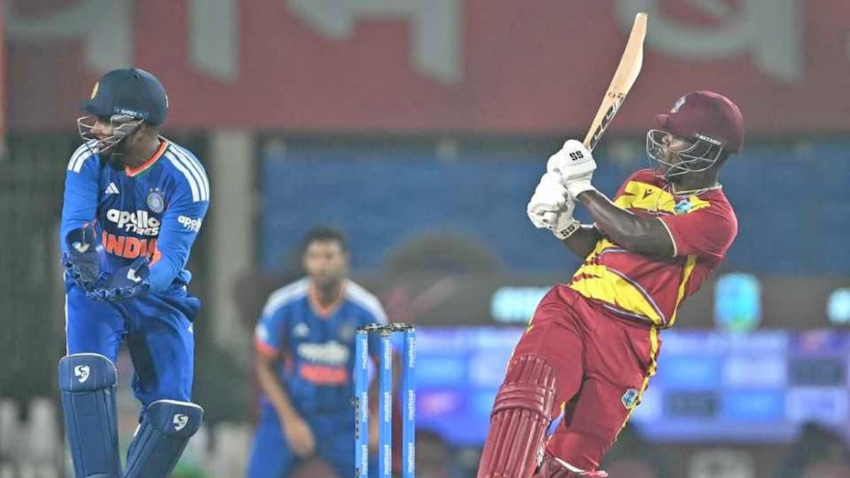 হোপ-রাদারফোর্ডের ঝড়ে ভারতকে উড়িয়ে সিরিজে সমতা ওয়েস্ট ইন্ডিজের