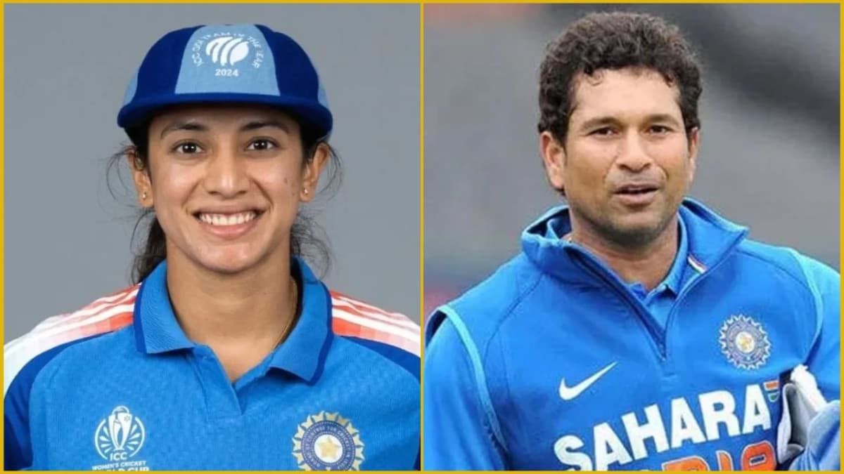 যে কারণে স্মৃতি মান্ধানাকে স্বাগত জানালেন টেন্ডুলকার