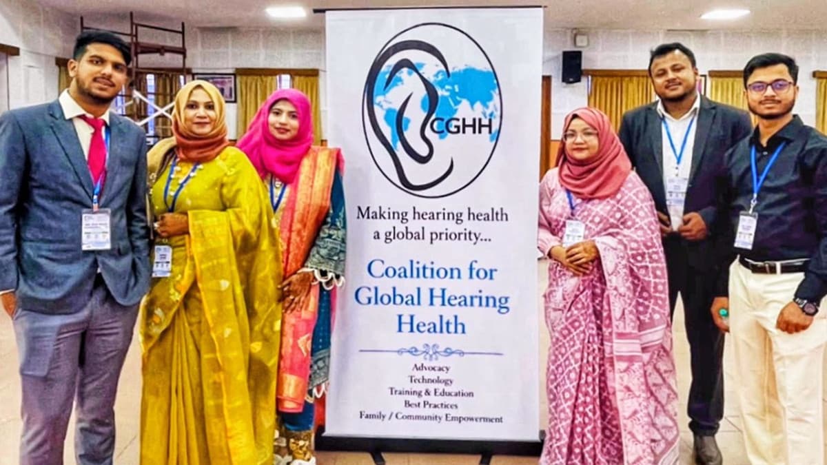 আন্তর্জাতিক শ্রবণ স্বাস্থ্য সম্মেলনে বাংলাদেশের প্রতিনিধিত্ব ও উপস্থাপিত হলো গবেষণাপত্র