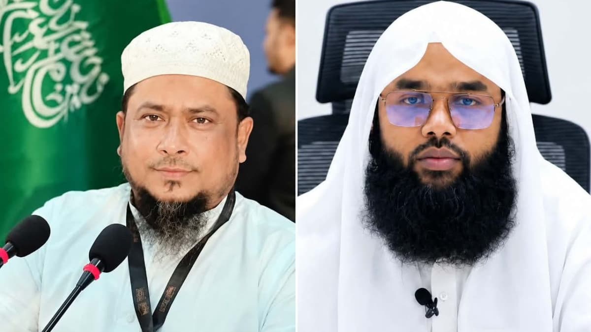 ঢাকাস্থ বরিশাল বিভাগীয় ওলামা পরিষদের সভাপতি মুফতি জুনায়েদ, সেক্রেটারি মুফতি আবুল হাসান