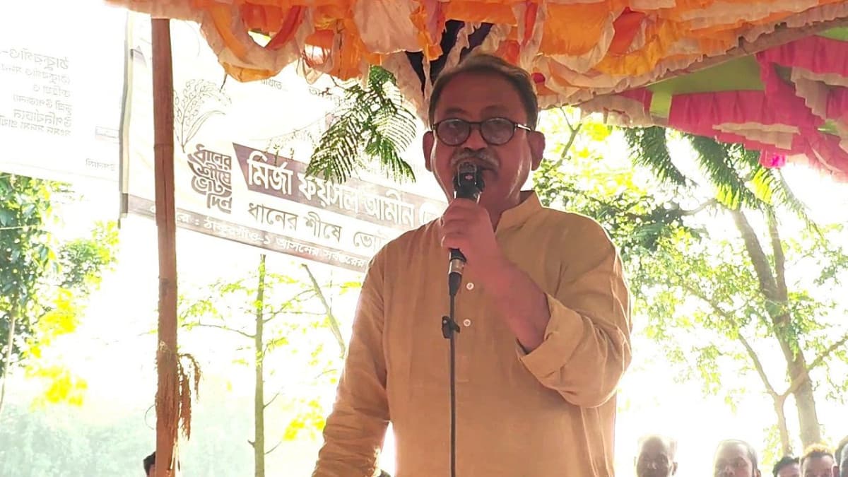 ঠাকুরগাঁওয়ে উন্নয়নের ধারা সূচনা করেছে বিএনপি: মির্জা ফয়সল