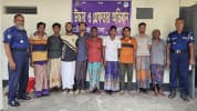 চৌগাছায় বিভিন্ন মামলার ৯ আসামি গ্রেফতার