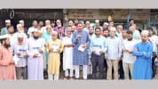 সিলেটের জামায়াতের লিফলেট বিতরণ কর্মসূচি