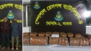 আশুলিয়ায় ১৩৭ কেজি গাঁজাসহ গ্রেফতার ২