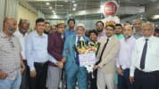 সিলেট বিভাগ উন্নয়ন পরিষদের নবনির্বাচিত সভাপতিকে লিডিং ইউনিভার্সিটির সংবর্ধনা
