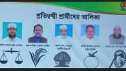 ঠাকুরগাঁও-১ উপ-নির্বাচনের প্রতীক বরাদ্দ