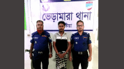ভেড়ামারায় একাধিক মামালার আসামি মামুন আটক