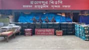 সিলেট সীমান্তে অর্ধকোটি টাকার ভারতীয় চোরাচালান জব্দ