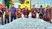 তিস্তায় পাথরখেকোদের সাম্রাজ্যে প্রশাসনের হানা