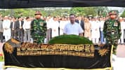 সাবেক উপমন্ত্রী আব্দুল হাইয়ের জানাজায় অংশ নিলেন প্রধানমন্ত্রী