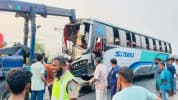মির্জাপুরে বাস-পিকআপভ্যান-মোটরসাইকেলের সংঘর্ষে নিহত ২