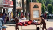 রামেক হাসপাতালে ৫ দফা দাবিতে ইন্টার্ন চিকিৎসকদের কর্মবিরতি