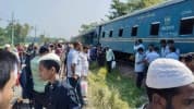 কুমিল্লায় কর্ণফুলী এক্সপ্রেসের ৩ বগি লাইনচ্যুত, ঢাকামুখী ট্রেন চলাচল বন্ধ