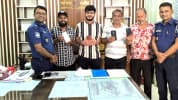 কুলাউড়ায় চুরি হওয়া ৮টি মোবাইলফোন উদ্ধার