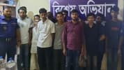 মিরসরাইয়ে পুলিশের অভিযানে মাদকসেবীসহ গ্রেফতার ১৪