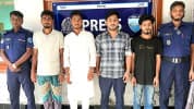 পুলিশের গাড়িতে হামলা ও ভাঙচুরের ঘটনায় মামলা, গ্রেফতার ৪