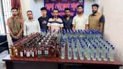 বকশীগঞ্জে ২১৭ বোতল ভারতীয় মদ উদ্ধার, ছাত্রদল নেতাসহ আটক ৫