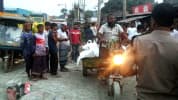 বাস-ট্রাক সংঘর্ষে সড়কের পাশে দাড়িয়ে থাকা বাবা-ছেলে নিহত