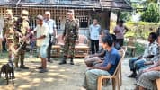 দীঘিনালায় ৭ অসহায় পরিবারকে সেনাবাহিনীর ছাগল উপহার