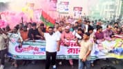 সোনারগাঁওয়ে যুবদলের প্রতিষ্ঠাবার্ষিকী উপলক্ষ্যে শোভাযাত্রা
