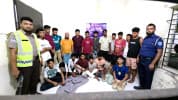 কুমিল্লায় কিশোর গ্যাং ও ছিনতাইবিরোধী বিশেষ অভিযানে আটক ৩৫১