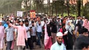 নোবিপ্রবিতে ইনকিলাব মঞ্চের মার্চ ফর ইনসাফ